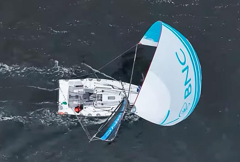 BNC running to the finish of the Rolex Sydney Hobart Race - December 30, 2025 photo copyright CYCATV taken at Cruising Yacht Club of Australia and featuring the IRC class