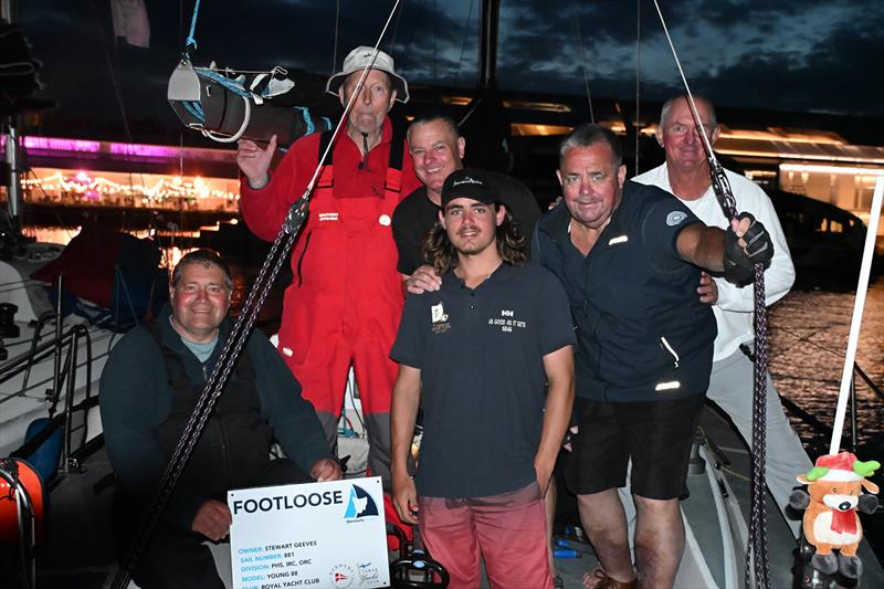 2025 Harcourts Hobart Launceston to Hobart Yacht Race photo copyright Amy Potter & Abbalena Whalan taken at Derwent Sailing Squadron and featuring the IRC class