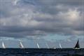 The fleet stretched across Port Phillip during the Australian Keelboat Regatta &copy; Andrea Francolini / AWKR