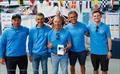 High Five team during the International Paint Poole Regatta 2026 Prize Giving &copy; Paul Wyeth / www.pwpictures.com