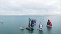 Obsession (left) and the whole fleet getting underway in the Brisbane to Bundaberg Offshore Yacht Race &copy; Nic Douglass for @sailorgirlHQ