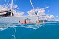 Ocean Crusaders take a dip between races waiting for breeze to fill in &copy; Andrea Francolini / ABRW