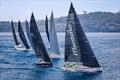 Ikon (white yacht behind Maritimo) at the Australian Sailing Champs in 2022 &copy; Salty Dingo / Hamilton Island Race Week