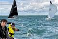 Trainees on Assassin, passing Stiletto and Flying Pig after re-starting - Spring and Summer Series racing at Royal Temple YC &copy; Alex Jackson