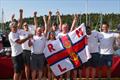 Cork Week 2026 - Blatimore RNLI celebrate winning the 2026 Beaufort Cup &copy; Rick Tomlinson / RCYC