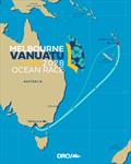 2028 Melbourne to Vanuatu Map &copy; ORCV Media