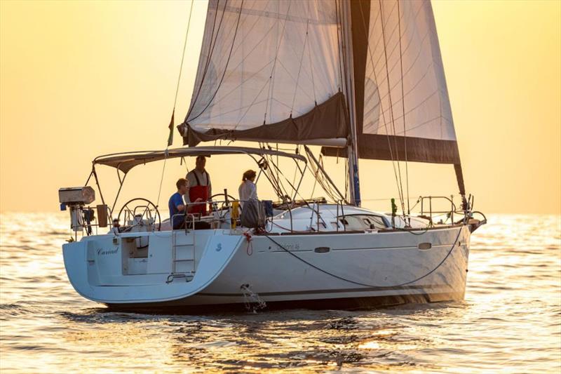 Steven James Morgan's Cariad photo copyright Mikey Brignall / DOSC taken at Dubai Offshore Sailing Club and featuring the IRC class