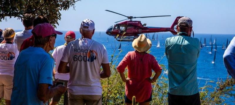 Race fans get a superb view of all the action - photo © Arthur Daniel / RORC