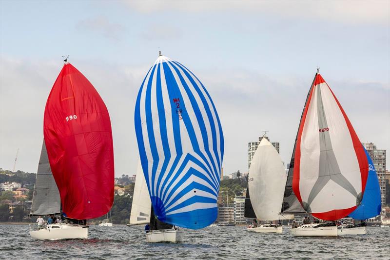 Performance Spinnaker Division 2 - Nautilus Marine Insurance Sydney Harbour Regatta - photo © Andrea Francolini / MHYC