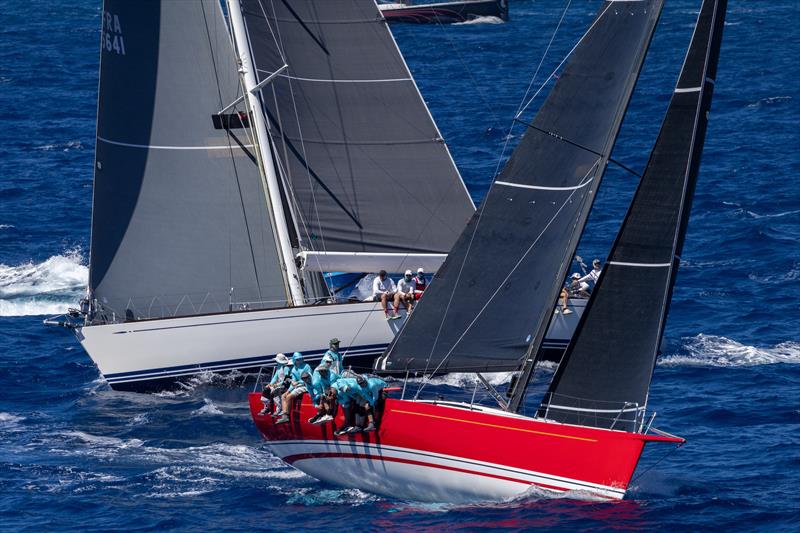 Swan 56 Azahar (FRA) and RP42 Rikki (USA) in IRC One - 2026 RORC Caribbean 600  - photo © Tim Wright / www.photoaction.com