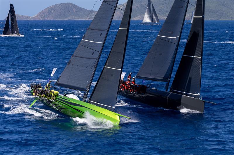 Frédéric Puzin's Carkeek 54 Daguet 5 (FRA) and Niklas Zennström's Carkeek 52 Rán (SWE) - 2026 RORC Caribbean 600  - photo © Tim Wright / www.photoaction.com