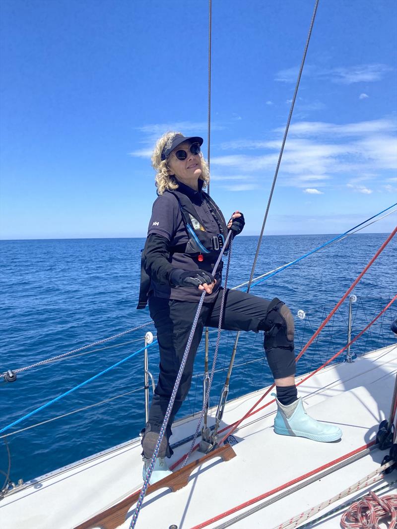 `KISS taught me how to be a valuable crew member.`-Petrina  photo copyright Petrina Dorrington taken at Ocean Racing Club of Victoria and featuring the IRC class