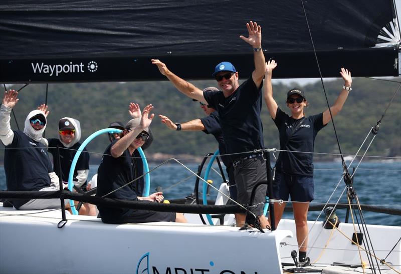 Chris Dare and crew happy on Tassie entry Ambition - 2026 Nautilus Marine Insurance Sydney Harbour Regatta - photo © Brett Costello