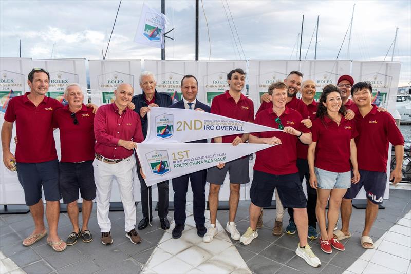 1IRC Overall 2nd Place Fenice - 2026 Rolex China Sea Race - photo © Rolex / Andrea Francolini