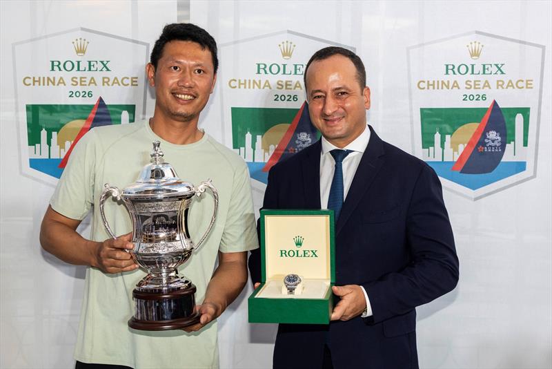 Overall 1st place Seawolf - 2026 Rolex China Sea Race photo copyright Rolex / Andrea Francolini taken at Royal Hong Kong Yacht Club and featuring the IRC class