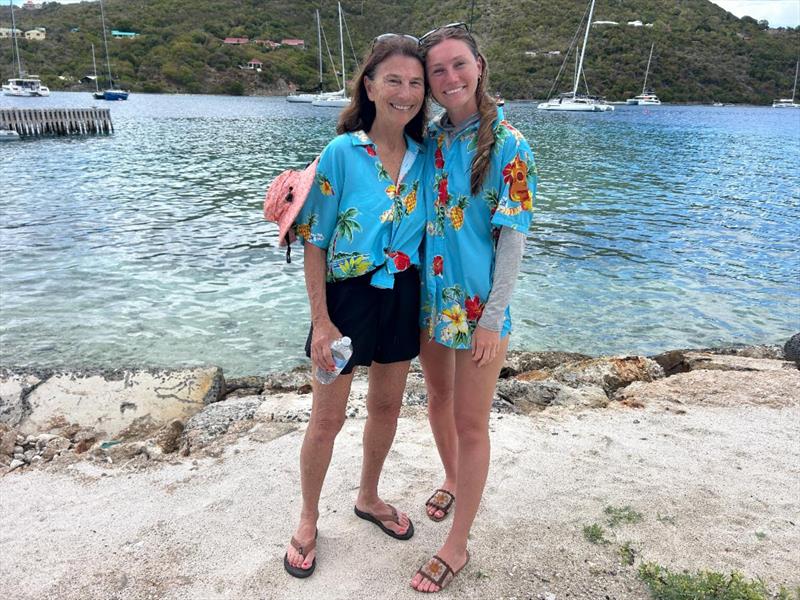 Kim & Colleen Brew, racing on Stingray, a Dufour 44 - 2026 BVI Spring Regatta & Sailing Festival - photo © BVI Spring Regatta