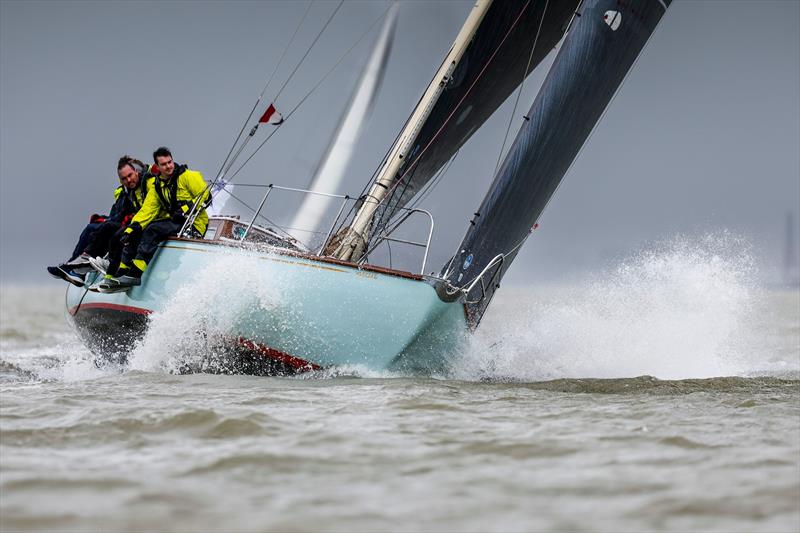Giovanni Belgrano's Giles 39 Classic Whooper - 2026 RORC Easter Challenge Day 2 - photo © Paul Wyeth / RORC