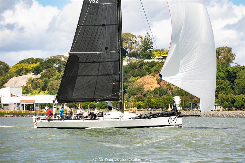 78th Gladstone Ports Corporation Brisbane to Gladstone Yacht Race photo copyright Nic Douglass for @sailorgirlHQ taken at Queensland Cruising Yacht Club and featuring the IRC class