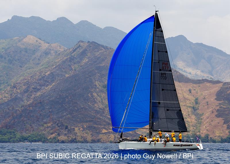 Raw Honey, and the fabulous Subic hills. BPI Subic Regatta 2026 photo copyright Guy Nowell / BPI taken at  and featuring the IRC class