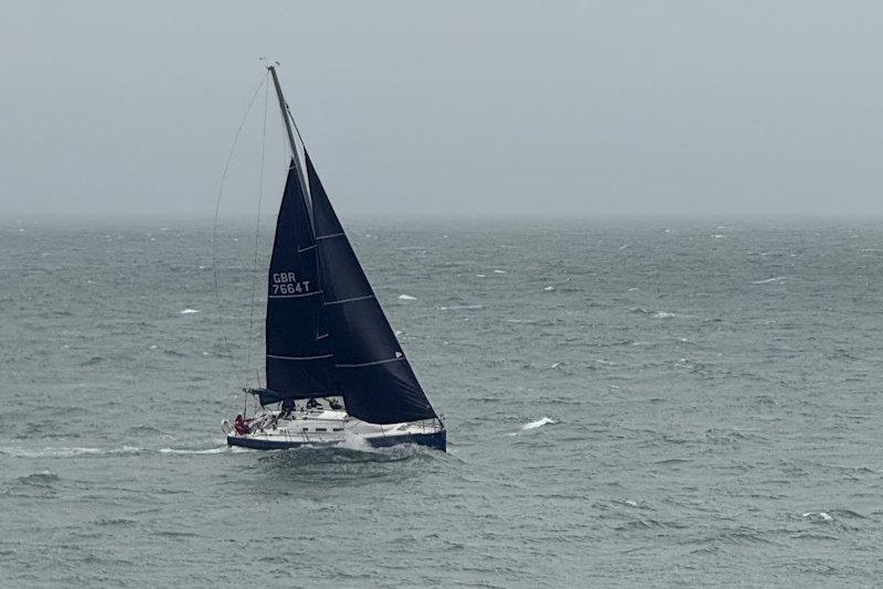 Geoff Dutton-Kelly's Beneteau 40.7 Crackerjack on the Tremadog Triangle - Easter 2026 at Pwllheli - photo © Victoria Cox