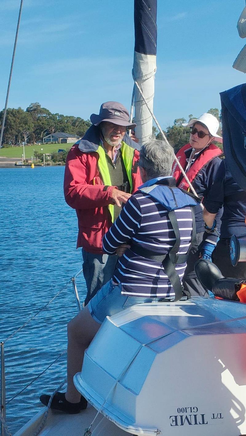 Gippsland Lakes Women taking out Time for on water skills training photo copyright Ocean Racing Club of Victoria taken at Ocean Racing Club of Victoria and featuring the IRC class