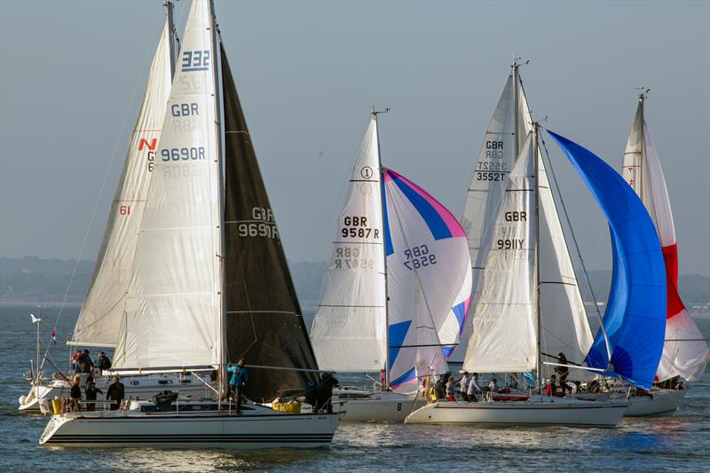 JOG Cowes to St Vaast Race Start - photo © Martin Augustus / www.sailingimages.co.uk