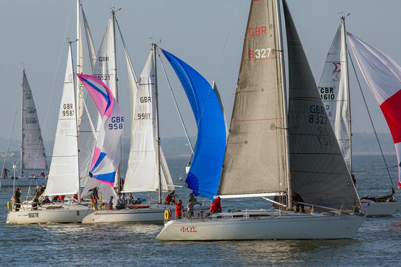 JOG Cowes to St Vaast Race Start - photo © Martin Augustus / www.sailingimages.co.uk