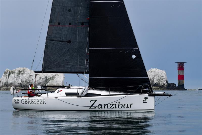 Inka Luhrs & Richard Bretherton's Sun Fast 3200 Zanzibar during the 2026 RORC Cervantes Trophy Race - photo © Rick Tomlinson / RORC