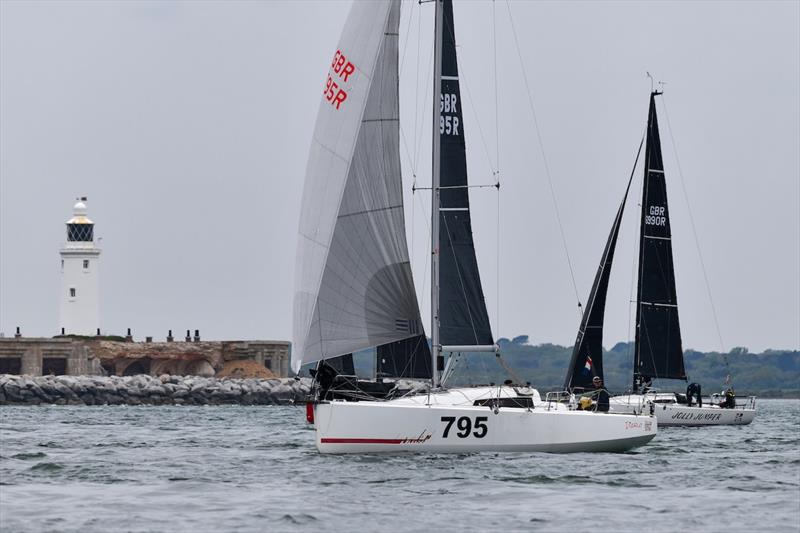 Nick Martin's Sun Fast 3600 Diablo during the 2026 RORC Cervantes Trophy Race - photo © Rick Tomlinson / RORC
