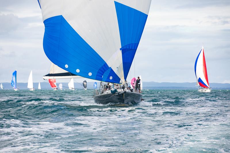 Salacia sailed through in the final pursuit race at Brisbane Race Week 2026 - photo © Nic Douglass for @sailorgirlHQ