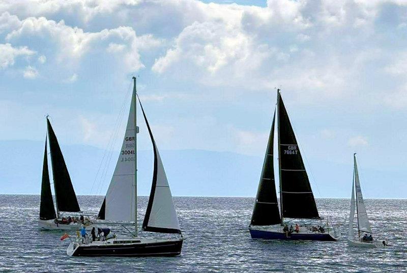 Racing was enjoyed by spectators on the beach - Pwllheli SC's May Day Series photo copyright Michelle Jones taken at Pwllheli Sailing Club and featuring the IRC class