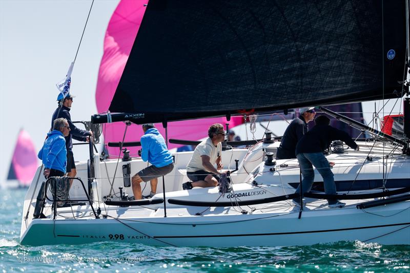 High Five, BEL 5, on Sunday at the International Paint Poole Regatta 2026 - photo © Paul Wyeth / www.pwpictures.com