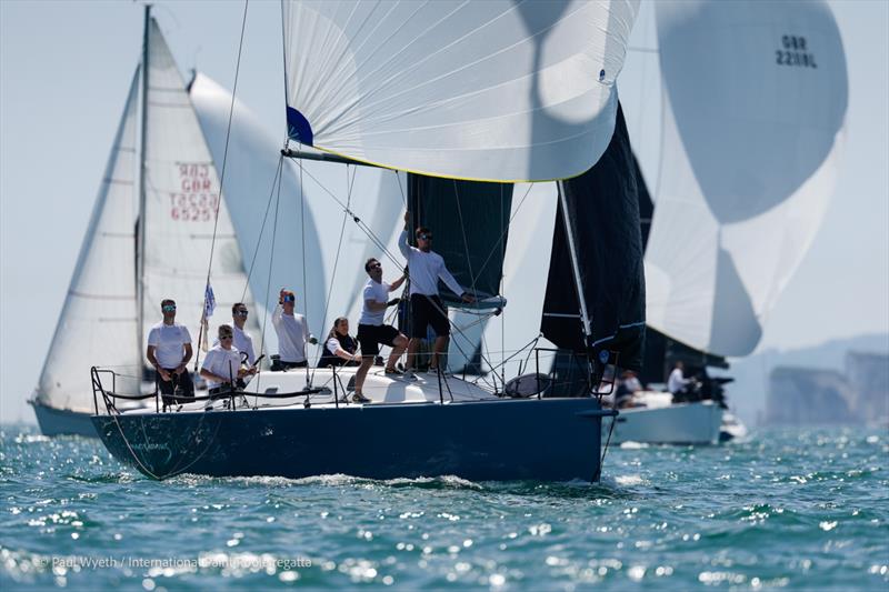 Impetuous, GBR 7737, on Sunday at the International Paint Poole Regatta 2026 - photo © Paul Wyeth / www.pwpictures.com