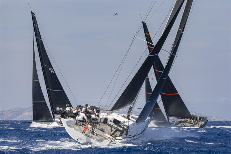 Today's practice race at the Range Rover Sardinia Cup 2026 - photo © YCCS / Studio Borlenghi