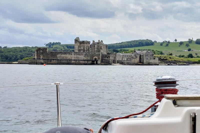Blackness Castle from the cruise - Kelpies Cup Race at Port Edgar photo copyright Rob Hemesley taken at Port Edgar Yacht Club and featuring the IRC class