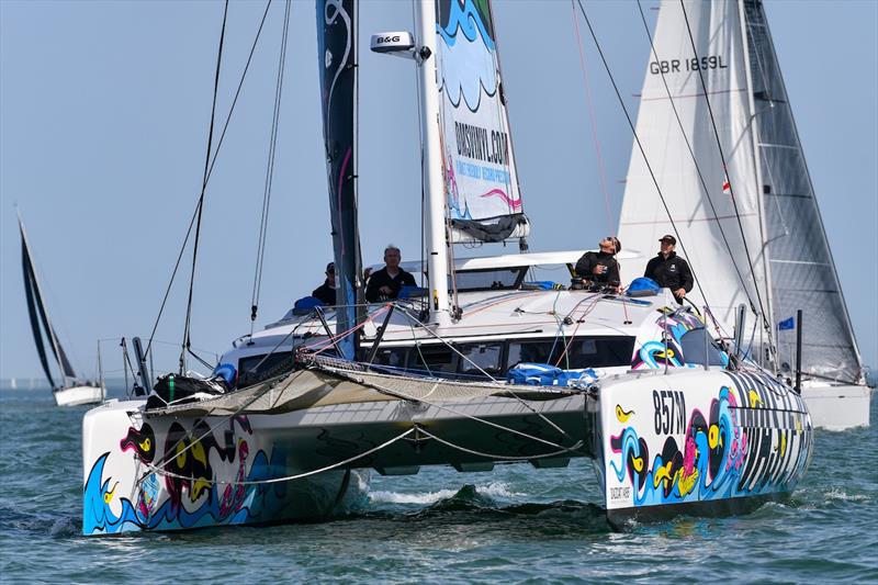 Dazcat 1495 DMS Vinyl - photo © Rick Tomlinson / RORC