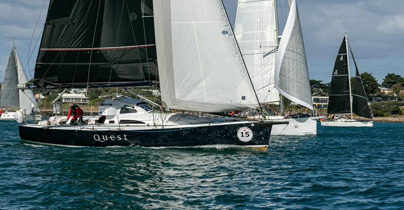 Embarking on a passage of a lifetime, the start of the 2025 Melbourne Osaka Cup photo copyright Al Dillon taken at Ocean Racing Club of Victoria and featuring the IRC class