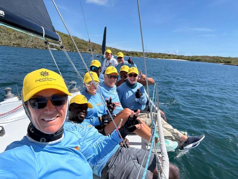 Organized games & challenges kept the crew engaged during various legs of the race - photo © Antigua Sailing Week