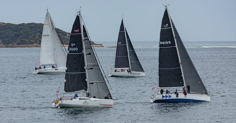 Yachts racing at the 2025 Rudder Cup - photo © Al Dillon