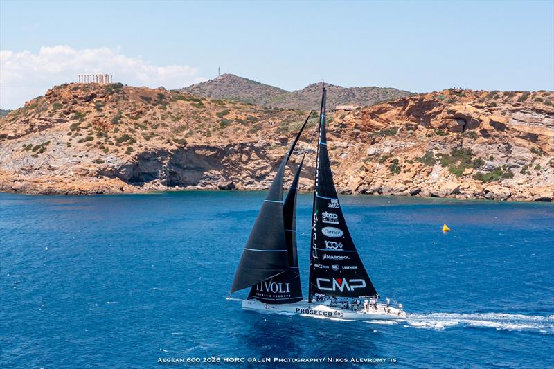 First finishers in the 6th AEGEAN 600