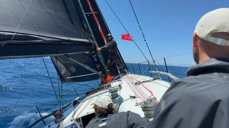 Before the wind started to quit, scenes of life aboard and champagne sailing  sent in from members of the fleet - photo © Nikos Alevromytis / Alen Photography