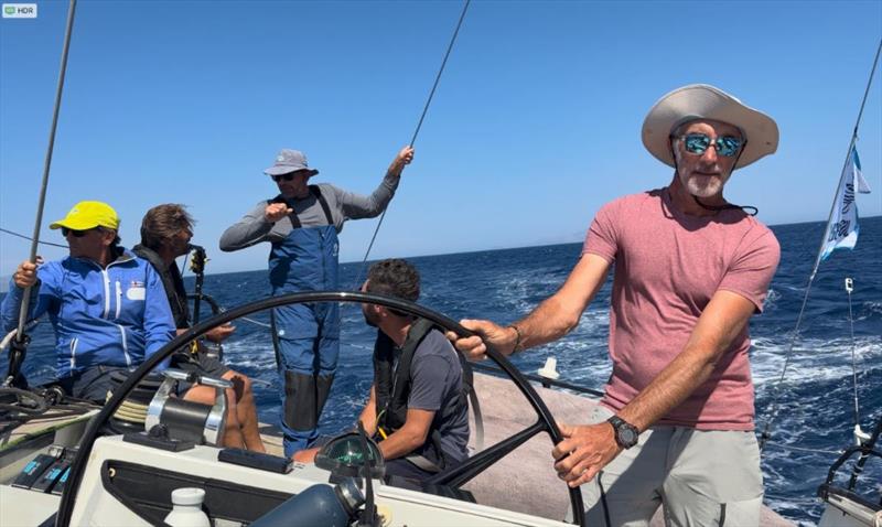 Before the wind started to quit, scenes of life aboard and champagne sailing  sent in from members of the fleet - photo © Nikos Alevromytis / Alen Photography