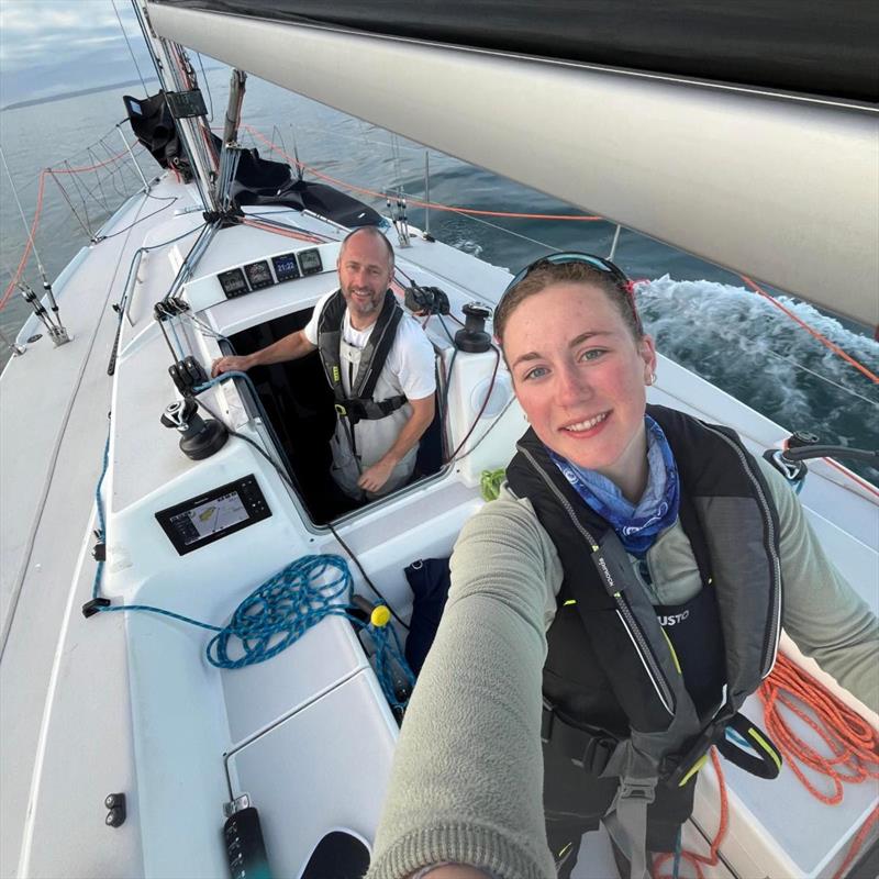 From the RORC Griffin Pathway - Emma Breese will be competing double-handed with her dad Richard - photo © Mojo