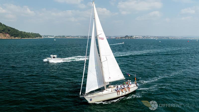 The Armada Cup fleet sets off from Plymouth - ESP 11511 - photo © Oli Dickinson / www.differentview.co.uk