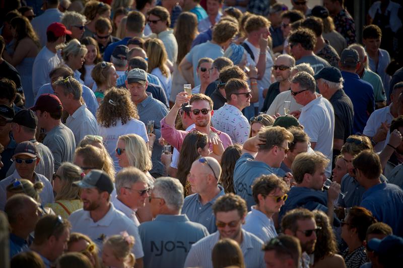 The legendary Taittinger champagne reception - Taittinger Royal Solent YC Regatta - photo © Tim Jeffreys Photography