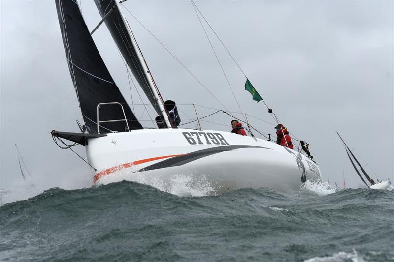 Zeb Fellows joins Simon Bamford on his Sun Fast 3300 Kestrel for the RORC Round Britain and Ireland Race photo copyright Rick Tomlinson / RORC taken at Royal Ocean Racing Club and featuring the IRC class