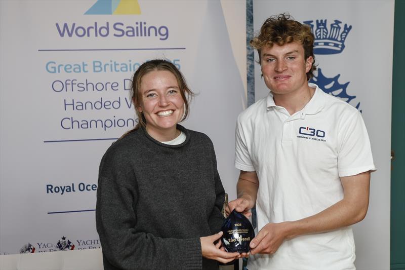 Willow Bland joins Ian Hoddle aboard the Sun Fast 3300 Sky Business – Game On, while Offshore Double-Handed World campaign teammate Zeb Fellows races aboard Kestrel photo copyright Paul Wyeth / RORC taken at Royal Ocean Racing Club and featuring the IRC class