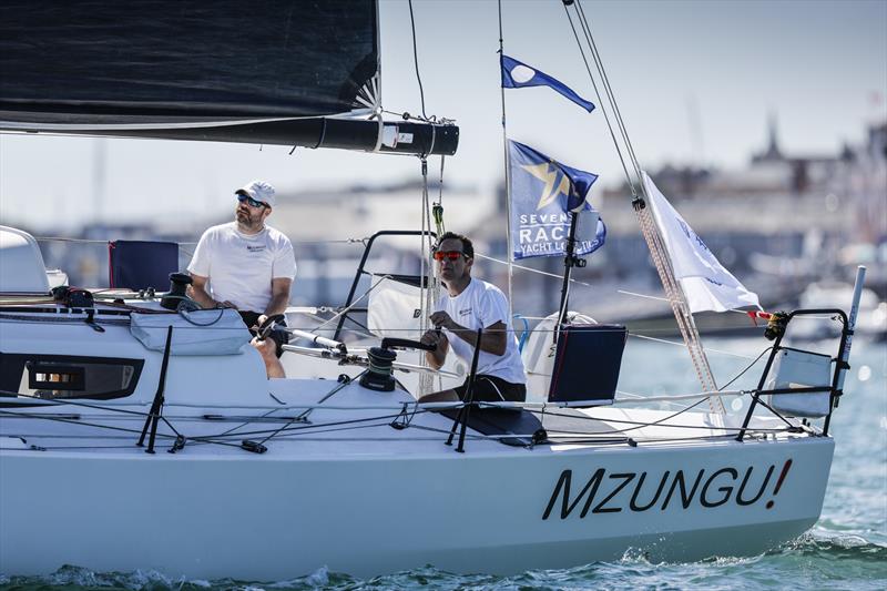Sam White returns to the race aboard the JPK 1080 Mzungu! This time with Nathan Steffenoni in the RORC Round Britain and Ireland Race photo copyright Paul Wyeth / RORC taken at Royal Ocean Racing Club and featuring the IRC class