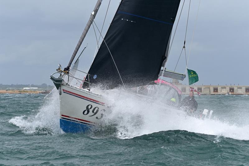 Fourth RORC Round Britain and Ireland Race for American skipper Charlene Howard returning with her Sun Odyssey 45 AJ Wanderlust photo copyright Rick Tomlinson / RORC taken at Royal Ocean Racing Club and featuring the IRC class