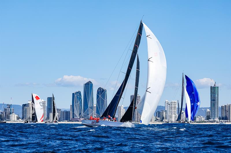 GCCM Gold Coast Mackay Yacht Race 2026 start photo copyright Salty Dingo taken at Southport Yacht Club, Australia and featuring the IRC class